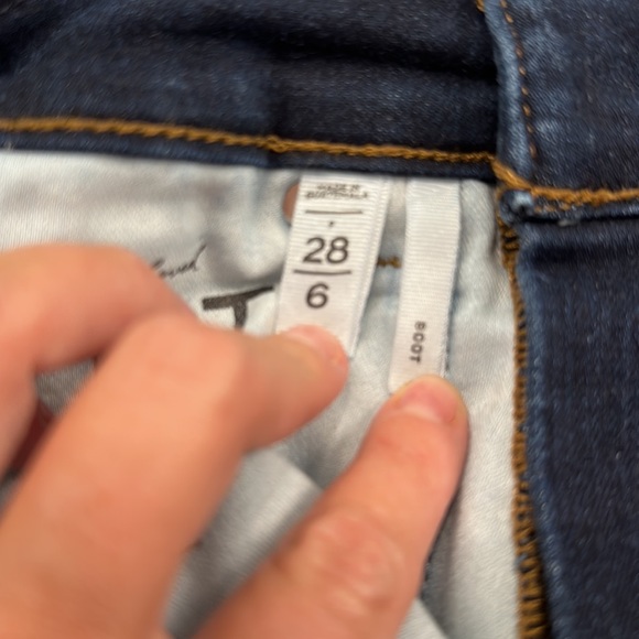 Loft petite bootcut jeans - Picture 3 of 4